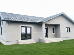 Fundulea, 25 min. de Bucuresti, casa parter la gri 155 mp, teren 1.007 mp